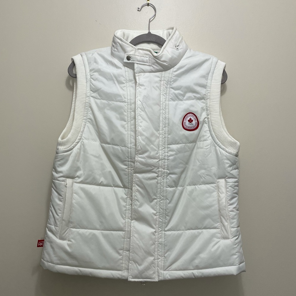 Vintage HBC Canadian Olympic Team Puffy Vest